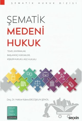 Şematik Medeni Hukuk – Hatice Kübra Ercoşkun Şenol – Seçkin Yayıncılık kitap kapağı