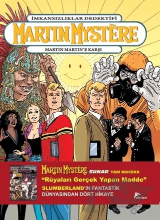 Martin Mystere 4 - Martin Martin'e Karşı / Martin Mystere 4 - Blandings'teki Gizemler – Alfredo Castelli, Carlo Recagno – Çizgi Düşler Yayınevi kitap kapağı