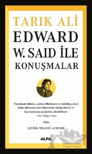 Edward W. Said İle Konuşmalar – Tarık Ali – Alfa Yayınları kitap kapağı
