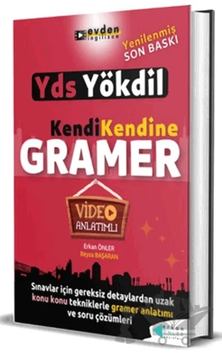 YDS YÖKDİL Kendi Kendine Gramer – Erkan Önler – Erkan Önler kitap kapağı