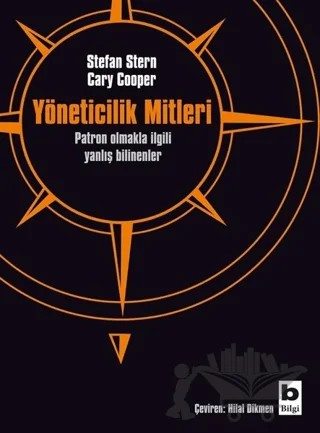 Yöneticilik Mitleri – Cary Cooper, Stefan Stern – Bilgi Yayınevi kitap kapağı