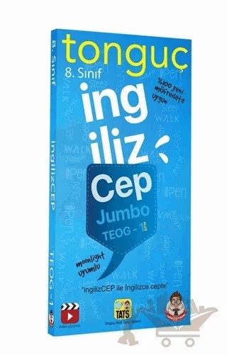 8. Sınıf İngilizCEP TEOG 1 – Ömer Faruk Keleş – Tonguç Akademi kitap kapağı