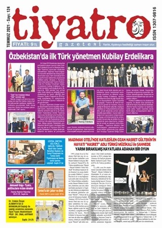 Tiyatro Gazetesi Sayı: 124 Temmuz 2021 – Tiyatro Gazetesi kitap kapağı