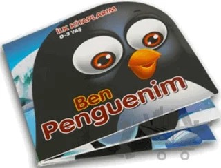 Ben Penguenim - İlk Kitaplarım – Abdulkerim Öztürk – Tiny Kids kitap kapağı