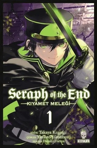 Seraph of the End - Kıyamet Meleği 1 – Takaya Kagami – Kurukafa Yayınevi kitap kapağı