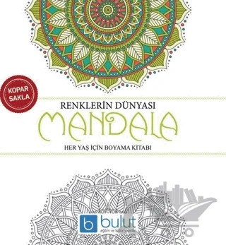 Renklerin Dünyası - Mandala – Kolektif – Bulut Eğitim ve Kültür Yayınları kitap kapağı