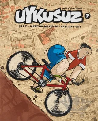 Uykusuz Dergisi Cilt: 7 – Mürekkep Basın Yayın kitap kapağı
