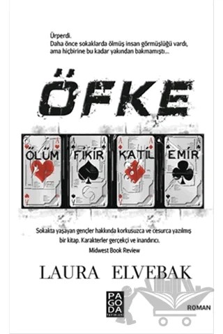 Öfke – Laura Elvabek – Pagoda Yayınları kitap kapağı