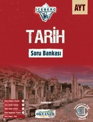 AYT Iceberg Tarih Soru Bankası – Mehmet Kır – Okyanus Yayınları kitap kapağı