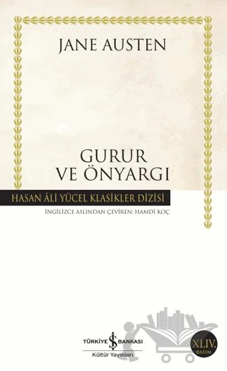 Gurur ve Önyargı – Jane Austen – İş Bankası Kültür Yayınları kitap kapağı