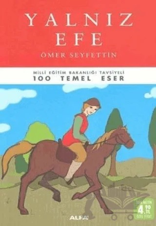 Yalnız Efe – Ömer Seyfettin – Alfa Yayınları kitap kapağı