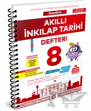 8. Sınıf Sosyalimo Akıllı İnkılap Tarihi Defteri – Kolektif – Arı Yayıncılık kitap kapağı
