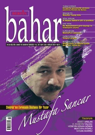 Berfin Bahar Aylık Kültür Sanat ve Edebiyat Dergisi Sayı: 322 Aralık 2024 – Berfin Bahar Dergisi kitap kapağı