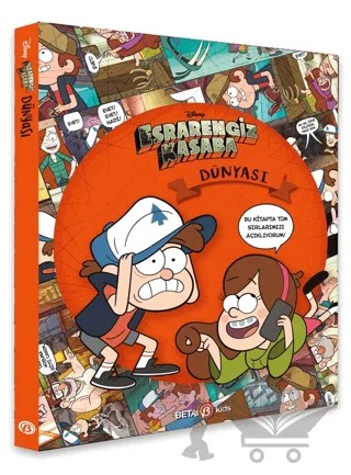 Dısney Esrarengiz Kasaba Dünyası – Kolektif – Beta Kids kitap kapağı