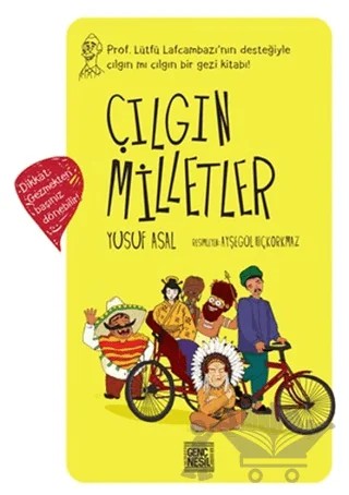 Çılgın Milletler – Yusuf Asal – Genç Nesil kitap kapağı