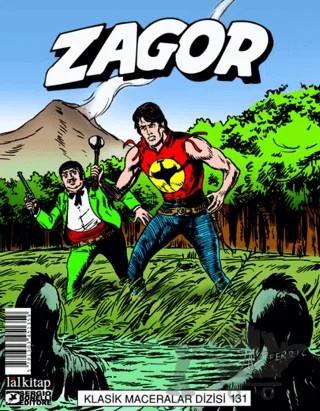 Zagor Klasik Maceralar Cilt 131 – Moreno Burattini – Lal Kitap kitap kapağı