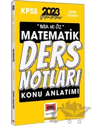 Yargı Yayınları 2023 KPSS Kısa ve Öz Matematik Konu Anlatımlı Ders Notları – Kolektif – Yargı Yayınevi kitap kapağı
