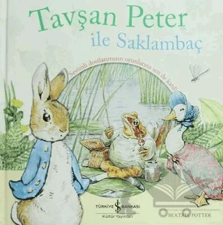 Tavşan Peter ile Saklambaç – Beatrix Potter – İş Bankası Kültür Yayınları kitap kapağı