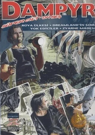 Dampyr Süper Cilt: 15 – Mauro Boselli – Oğlak Yayıncılık kitap kapağı