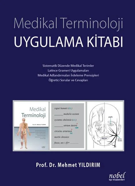 Medikal Terminoloji Uygulama Kitabı – Prof. Dr. Mehmet Yıldırım – Nobel Tıp Kitabevleri kitap kapağı