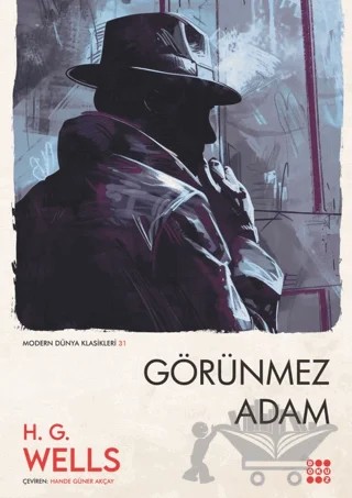 Görünmez Adam – H. G. Wells – Dokuz Yayınları kitap kapağı