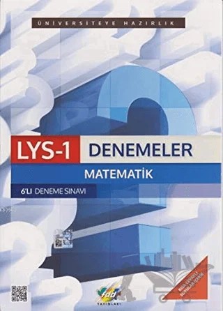LYS-1 Denemeler Matematik 6'lı Deneme Sınavı – Kolektif – Fdd Yayınları kitap kapağı