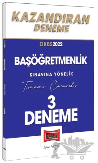 Yargı Yayınları 2022 Başöğretmenlik Sınavına Yönelik Tamamı Çözümlü Kazandıran 3 Deneme – Kolektif – Yargı Yayınevi kitap kapağı