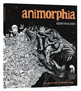 Animorphia - Sıra Dışı Bir Çizim ve Mücadele Arayışı – Kerby Rosanes – Romos Yayınları kitap kapağı