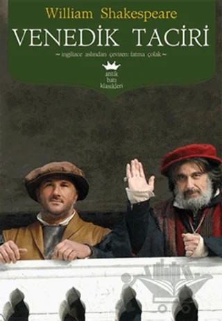 Venedik Taciri – William Shakespeare – Antik Kitap kitap kapağı