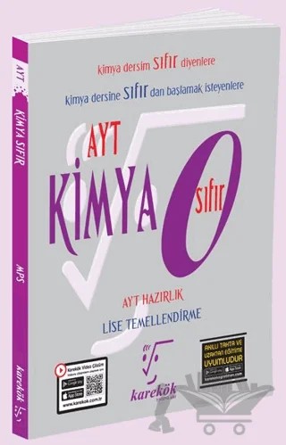 AYT Kimya Sıfır – Kolektif – Karekök Yayıncılık kitap kapağı
