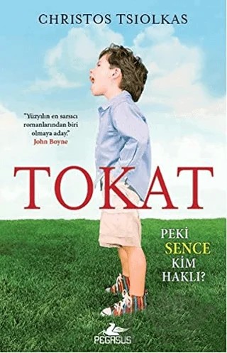 Tokat – Christos Tsiolkas – Pegasus Yayınları kitap kapağı