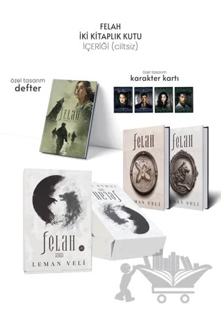 Felah Serisi Hediyeli Özel Kutu – Leman Veli – Ephesus Yayınları kitap kapağı