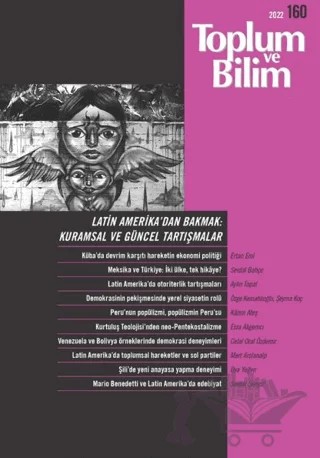 Toplum ve Bilim Dergisi Sayı: 160 – İletişim Yayınevi kitap kapağı