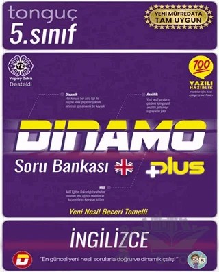 5. Sınıf İngilizce Dinamo Soru Bankası – Kolektif – Tonguç Akademi kitap kapağı