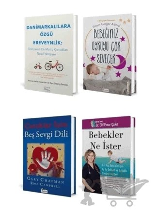 Ebeveyn Kitapları Seti (4 Kitap Takım) – Elif Pınar Çakır, Gary Chapman, Iben Dissing Sandahl, Jessica Joelle Alexander, Sinem Gerger Akınal – Koridor Yayıncılık kitap kapağı