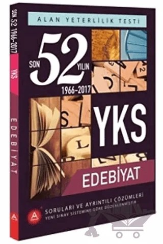 YKS Alan Edebiyat Son 52 Yılın Soruları ve Ayrıntılı Çözümleri 1966-2017 – Kolektif – A Yayınları kitap kapağı