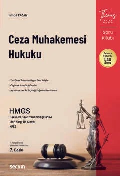 THEMIS – Ceza Muhakemesi Hukuku Soru Kitabı – İsmail Ercan – Seçkin Yayıncılık kitap kapağı
