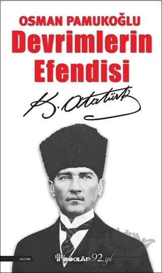 Devrimlerin Efendisi – Osman Pamukoğlu – İnkılap Kitabevi kitap kapağı