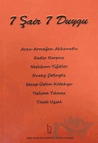 7 Şair 7 Duygu – Antoloji – İZYAKO kitap kapağı