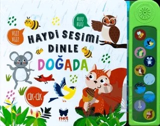Haydi Sesimi Dinle - Doğada – Ömer Canbir – Net Çocuk Yayınları kitap kapağı