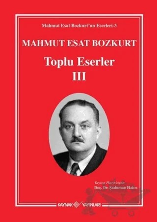 Mahmut Esat Bozkurt Toplu Eserler 3 – Mahmut Esat Bozkurt – Kaynak Yayınları kitap kapağı