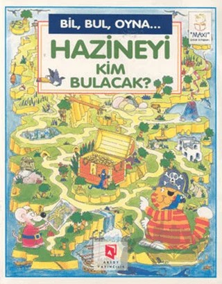 Hazineyi Kim Bulacak? Bil, Bul, Oyna... – Kim Blundell – Aksoy Yayıncılık kitap kapağı