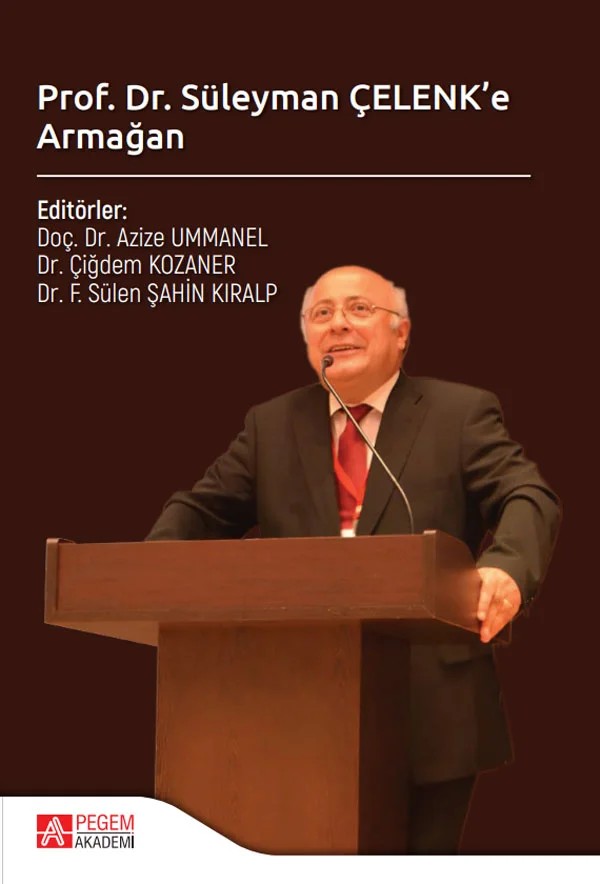 Prof. Dr. Süleyman Çelenk'e Armağan – Pegem Akademi Yayıncılık kitap kapağı