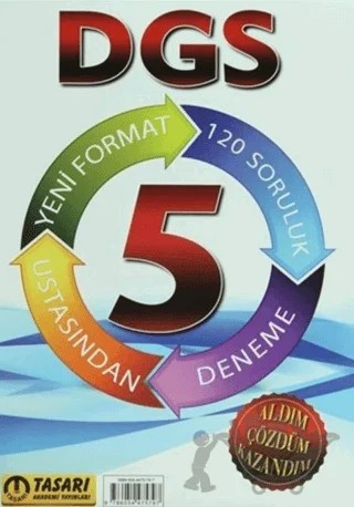 Tasarı Akademi DGS 5 Fasikül Deneme 120 Soru – Kolektif – Tasarı Eğitim Yayınları kitap kapağı