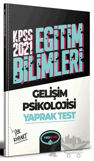 2021 KPSS Eğitim Bilimleri Gelişim Psikolojisi Çek Kopart Yaprak Test – Kolektif – Yediiklim Yayınları kitap kapağı