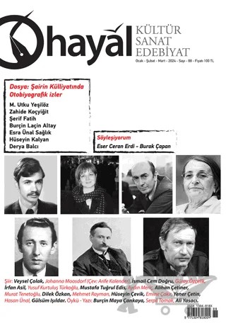 Hayal Kültür Sanat Edebiyat Dergisi Sayı: 88 – Hayal Yayınları kitap kapağı