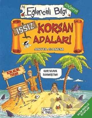 Issız Korsan Adaları – Anita Ganeri – Eğlenceli Bilgi Yayınları kitap kapağı