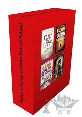 Polisiye Kurgu Roman Seti (4 Kitap Takım) – Kolektif – Tual Yayınları kitap kapağı