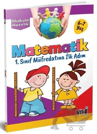 Matematik-İlkokula Hazırlık 6-7 Yaş – Kolektif – Niha Çocuk kitap kapağı