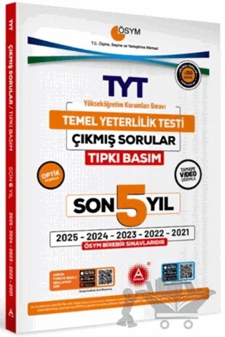 TYT Son 5 yıl Tıpkı Basım Çıkmış Sorular – Kolektif – A Yayınları kitap kapağı
